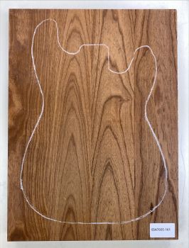 Body Swamp Ash, 3-pcs., Choco thermo-treated, Unique Piece #161